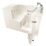 Gelcoat Value Series 52 in. x 32 in. Right Hand Walk-In Whirlpool and Air Bathtub with Outward Opening Door in White - Super Arbor