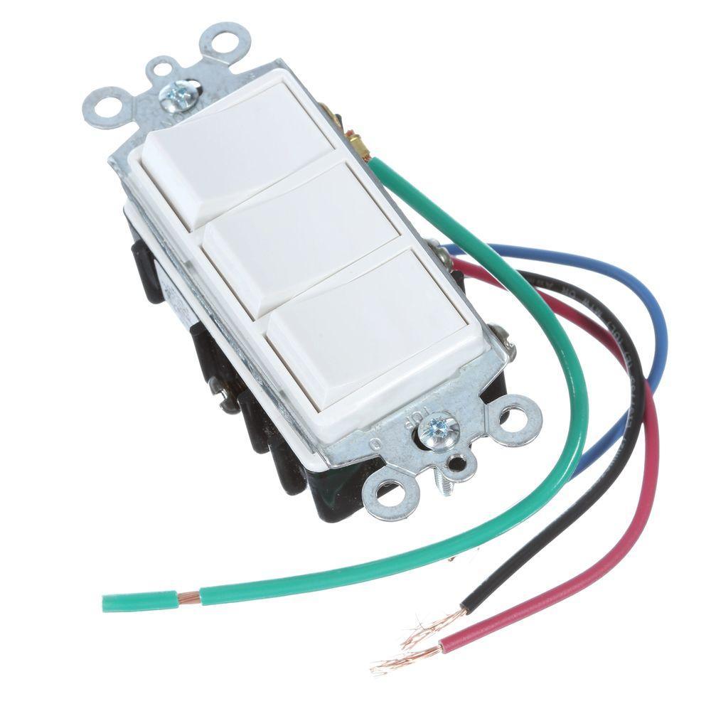 4-Function Wall Control in White - Super Arbor