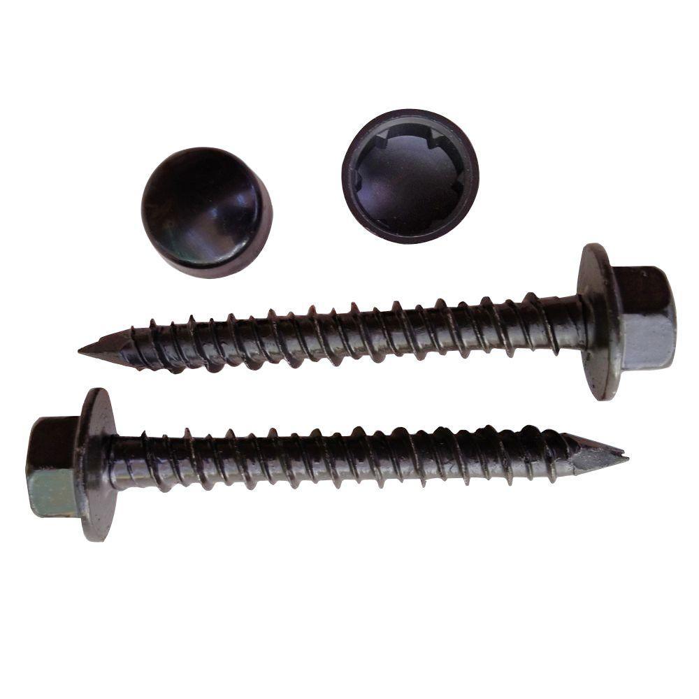 3 in. Bronze Masonry Fastener (2-Pack) - Super Arbor