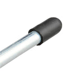 Everbilt 1 in. x 1 in. x 4 ft. White Step-In Fence Post