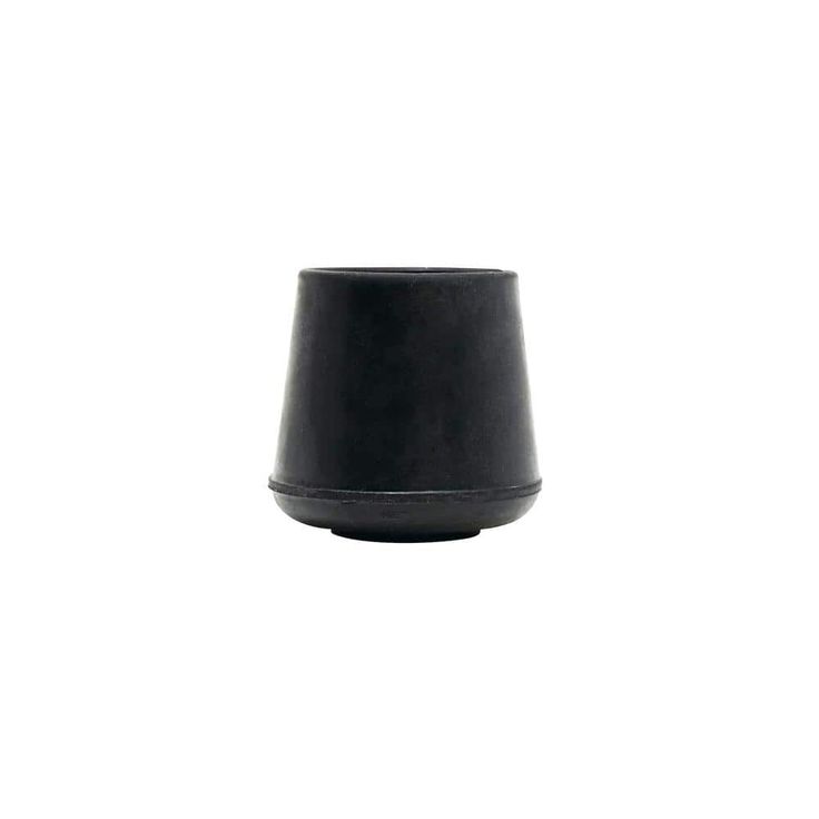 7/8 in. Black Rubber Leg Tips (4 per Pack)