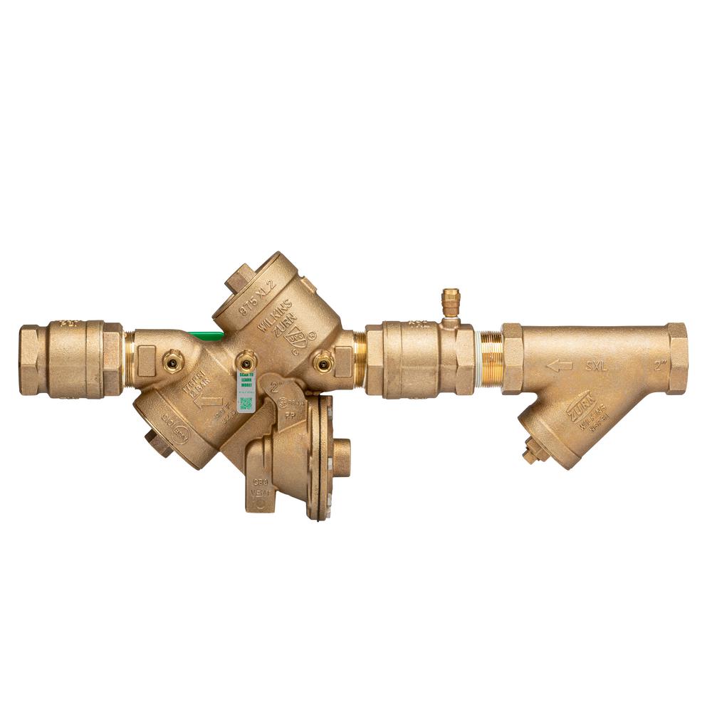 2 in. Lead-Free Reduced Pressure Principle Assembly with Strainer - Super Arbor