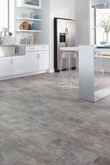 Style Selections Castaway 4-mil x 18-in W x 18-in L Groutable Water Resistant Peel and Stick Luxury Vinyl Tile Flooring