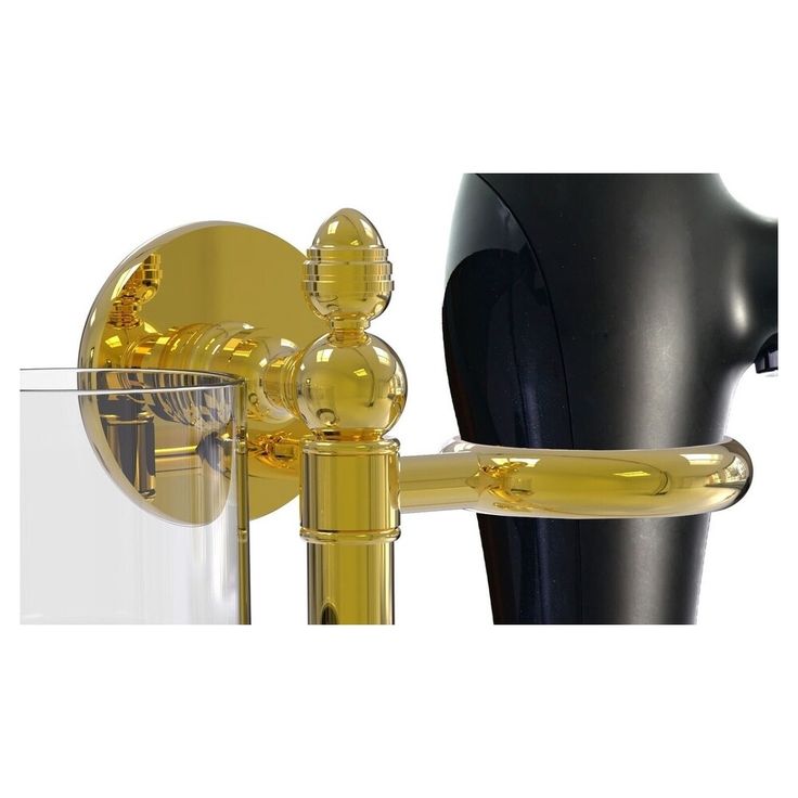 Allied Brass Prestige Skyline Polished Brass Brass Bath Accessory Set