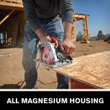 15 Amp Corded Electric 7-1/4 in. Magnesium SIDEWINDER Circular Saw with 24-Tooth Diablo Carbide Blade - Super Arbor