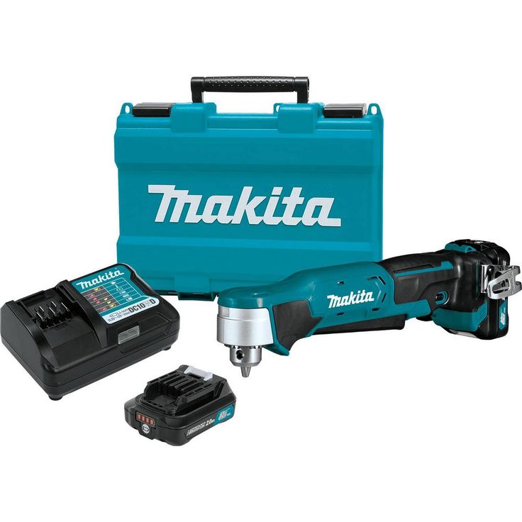 12-Volt MAX CXT Lithium-Ion Cordless 3/8 in. Right Angle Drill Kit (2.0 Ah)