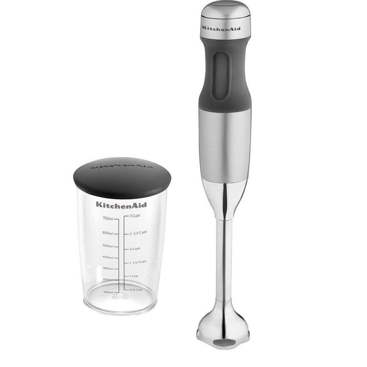 2-Speed Silver Immersion Blender