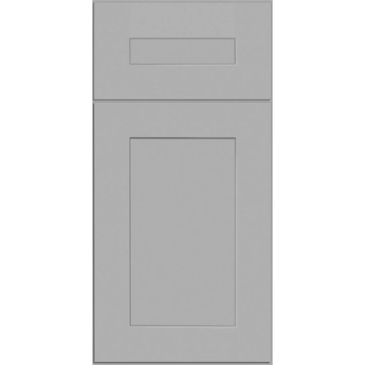 Home Decorators Collection Newport 15 in. W x 24 in. D x 34.5 in. H Assembled Plywood Base Kitchen Cabinet in Pearl Gray with 2ROT Soft Close LH
