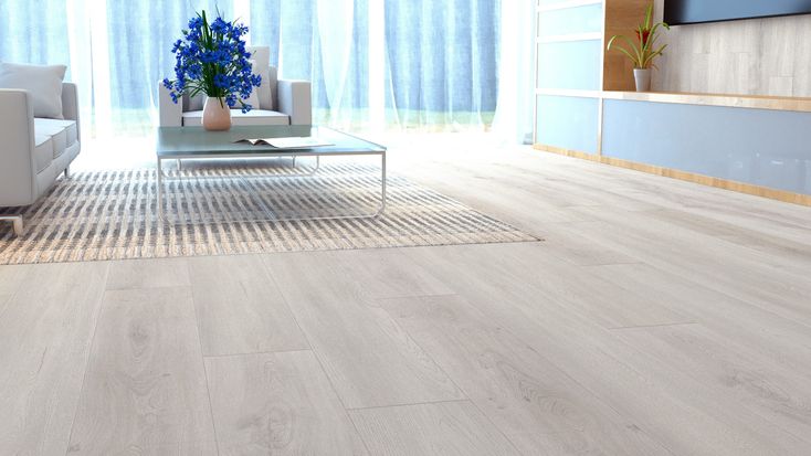 CALI Longboards Salty Strand White 20-mil x 9-in W x 70-in L Waterproof Interlocking Luxury Vinyl Plank Flooring (26.62-sq ft/ Carton)