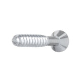 #8 x 1-1/4 in. Phillips Flat Head Zinc Plated Wood Screw (100-Pack)