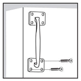 Oil Rubbed Bronze Offset Pull Handle