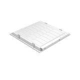 2 ft. x 2 ft. 30-Watt 3750 Lumens White Integrated LED Back-Lit Panel Light in Warm White, 3500K (2-Pack)
