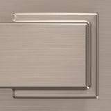 Schlage Flair Satin Nickel Keyed Entry Lever, ANSI Grade 2, Fits 1-3/8" to 1-3/4" Doors