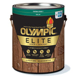 Olympic Elite 1 Gal. Flint Solid Advanced Exterior Stain and Sealant in One - Super Arbor