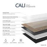 CALI Longboards Osprey Oak Brown 20-mil x 9-in W x 70-in L Waterproof Interlocking Luxury Vinyl Plank Flooring (26.62-sq ft/ Carton)