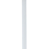 Pancake 18 in. Flat White Extension Downrod