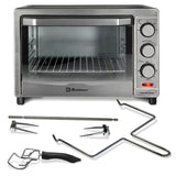 Kitchen Magic Collection Silver 24-Liter Oven with Rotisserie