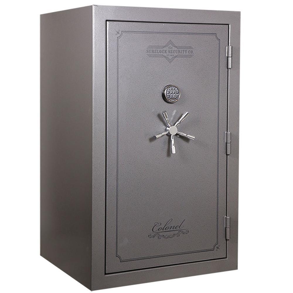 Colonel 35-Gun and Home Safe, Gray - Super Arbor