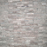 MSI Eclipse Interlocking 12 in. x 12 in. x 8 mm Matte Metal Stone Mesh-Mounted Mosaic Wall Tile (10 sq. ft. / case)