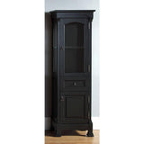 Brookfield 20.50 in. W x 16.25 in. D x 65 in. H Double Door Floor Cabinet in Country Oak - Super Arbor