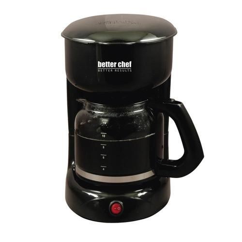 Better Chef 12-Cup Black Residential Drip Coffee Maker