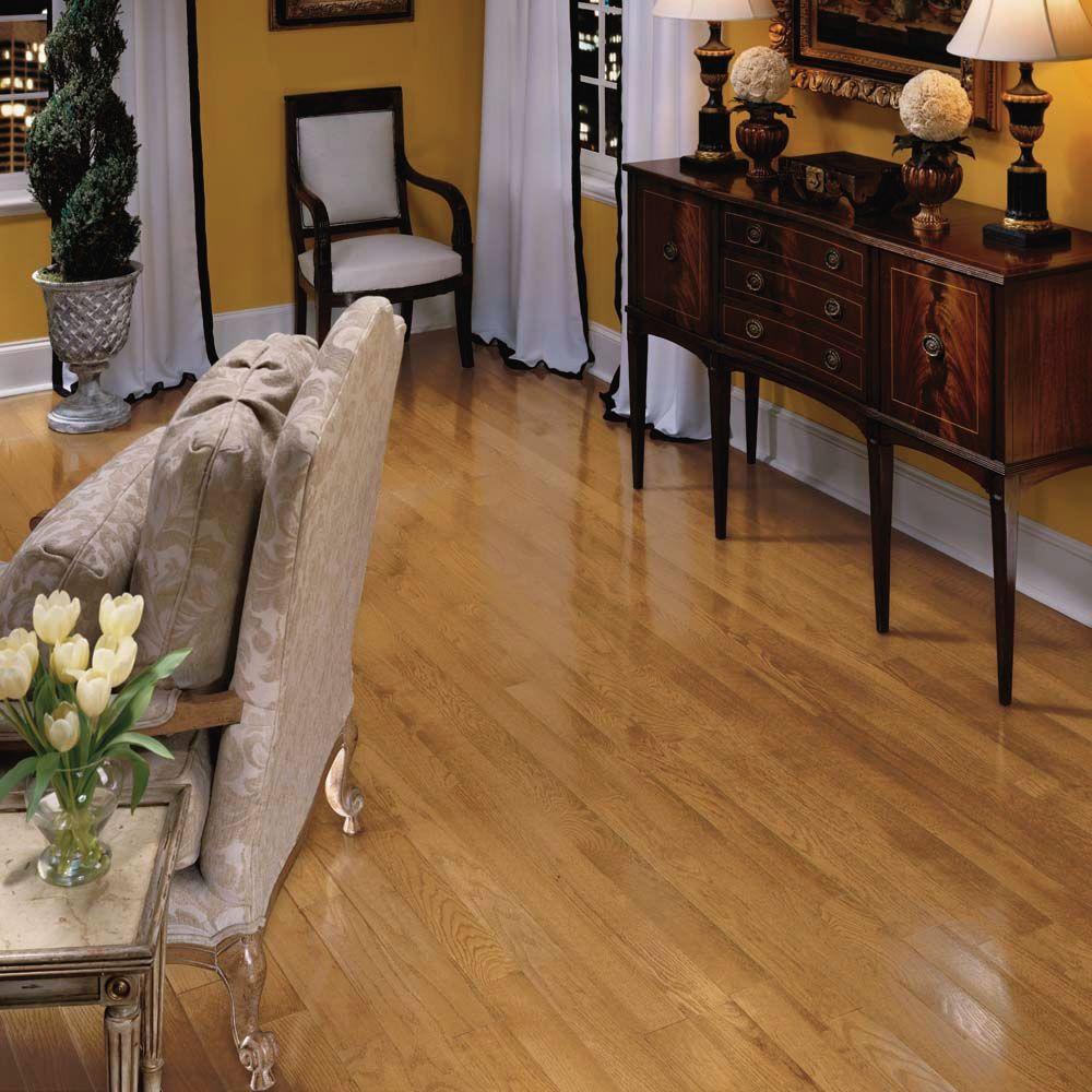 Bruce Plano Marsh Oak 3/4 in. Thick x 2-1/4 in. Wide x Varying Length Solid Hardwood Flooring (20 sq. ft. / case) - Super Arbor