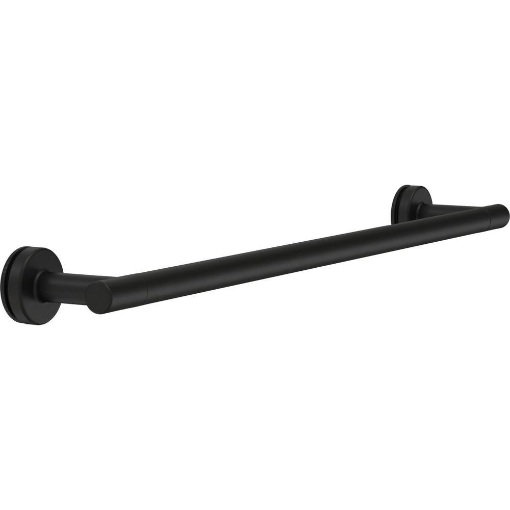 Lyndall 60 in. x 59-1/4 in. Frameless Mod Soft-Close Sliding Bathtub Door in Matte Black with 1/4 in. (6 mm) Clear Glass - Super Arbor