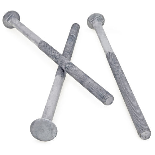 Hillman 1/4 in. x 4 in. Hot Dipped Galvanized Steel Carriage Bolt, 100-Pack