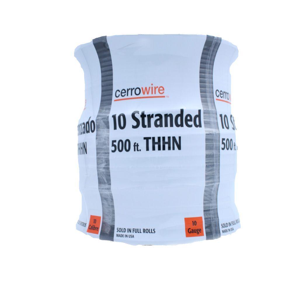 500 ft. 10/1 Blue Stranded THHN Cable - Super Arbor