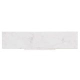 Style Selections Futuro White Porcelain Bullnose Tile (3-in x 12-in)