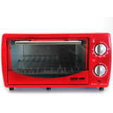 Better Chef 2-Slice Red Convection Toaster Oven (700-Watt)