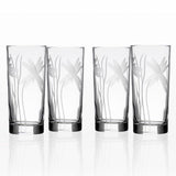 Dragonfly 15 oz. Clear Highball Glass (Set of 4)