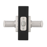 Vedani Square Satin Nickel Passage Hall/Closet Door Lever - Super Arbor