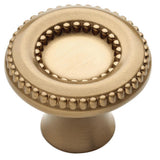 Taryn 1-3/8 in. (35 mm) Satin Nickel Round Cabinet Knob - Super Arbor