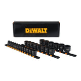 1/2 in. Drive Metric Impact Socket Set (26-Piece) - Super Arbor