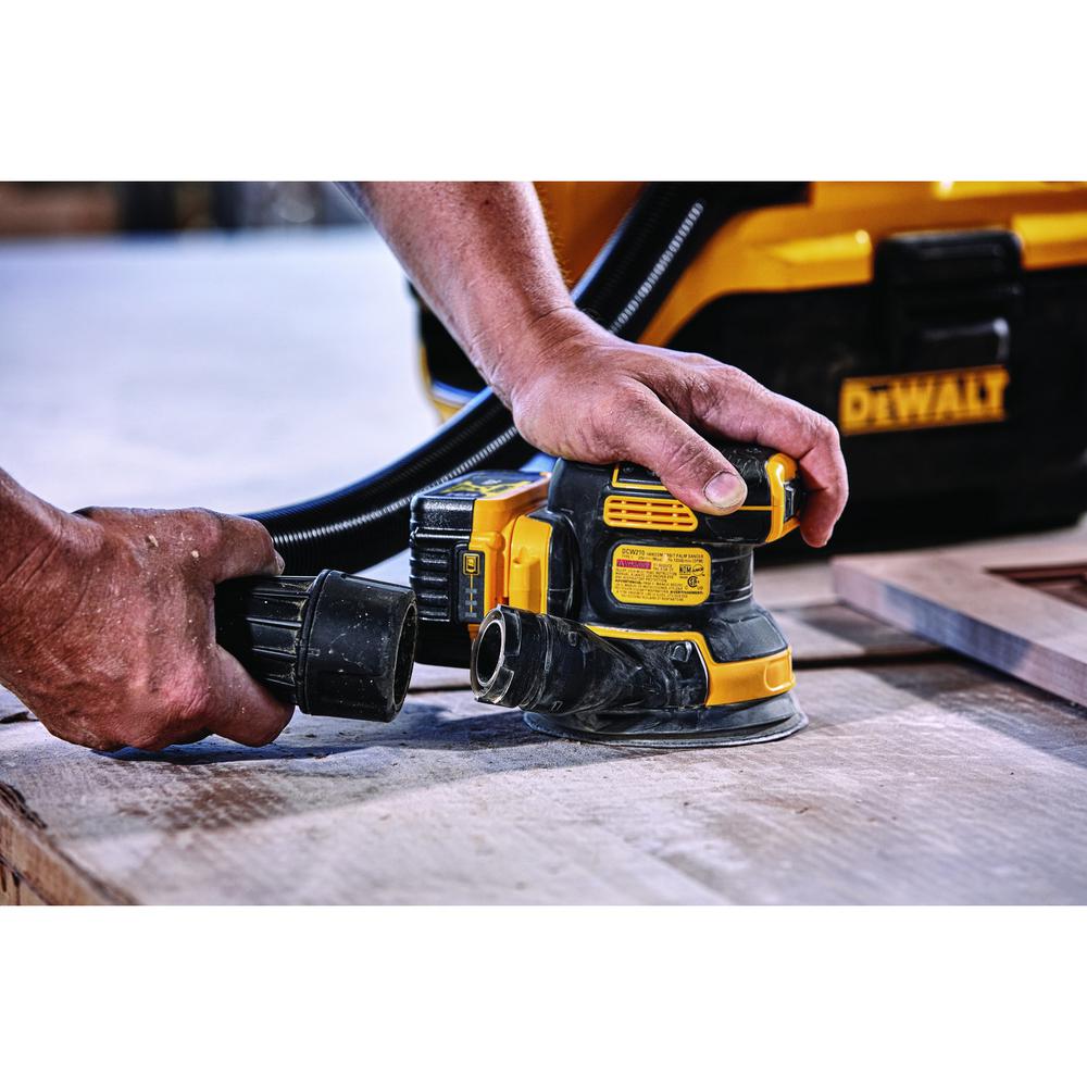 20-Volt MAX Lithium-Ion Cordless 1/4 in. Impact Driver with 20-Volt Brushless 5 in. Random Orbital Sander (Tool-Only)