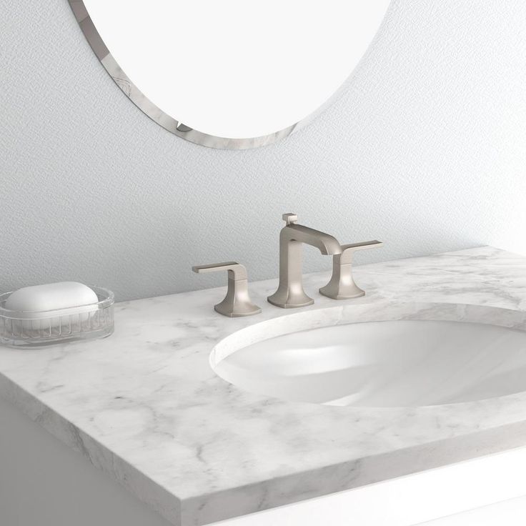 Rubicon 8 in. Widespread 2-Handle Bathroom Faucet in Vibrant Brushed Nickel