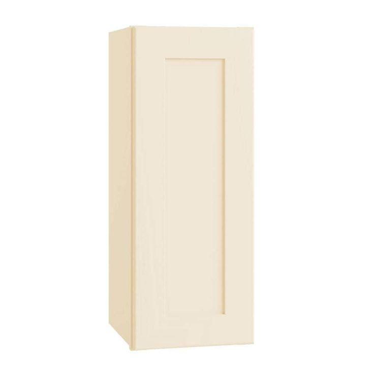 Home Decorators Collection Newport 12 in. W x 12 in. D x 36 in. H Assembled Plywood Wall Kitchen Cabinet in Blended Cream with Soft Close