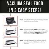 VC 350 Food Vacuum Sealer All-in-1 System