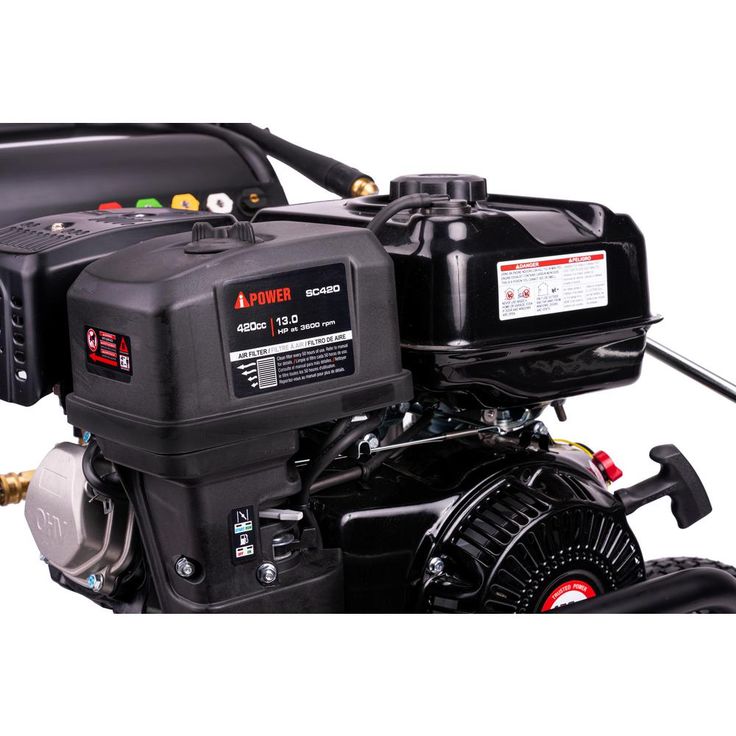 A-iPower 4200 PSI 4.0 GPM Powered Cold Water Gas Pressure Washer