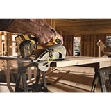 FLEXVOLT 60-Volt MAX Li-Ion 7-1/4 in. Cordless Brushless Circular Saw Kit with 20-Volt Reciprocating Saw (Tool-Only)