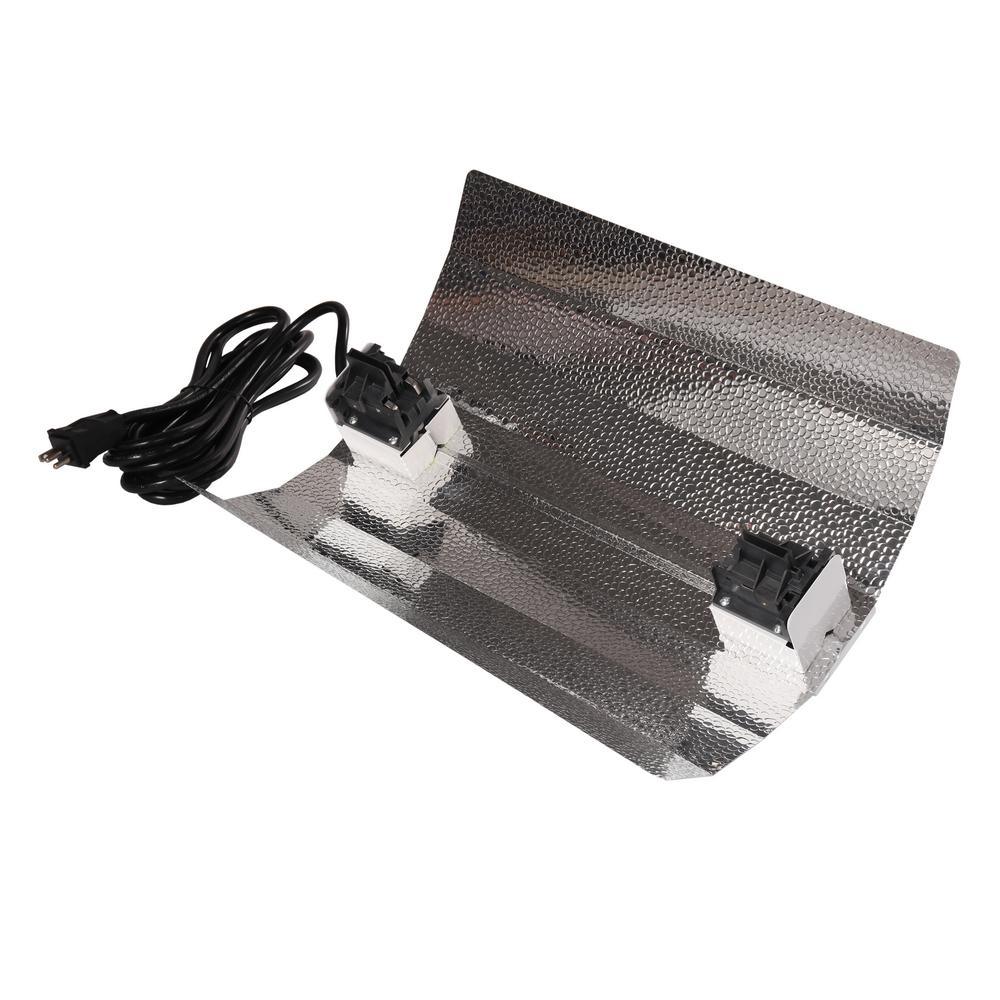 1000-Watt Double Ended HPS 120-Volt/240-Volt Grow Light System with DE Basic Wing Grow Light Reflector - Super Arbor