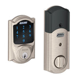Camelot Aged Bronze Connect Smart Door Lock with Alarm (2-Pack) - Super Arbor