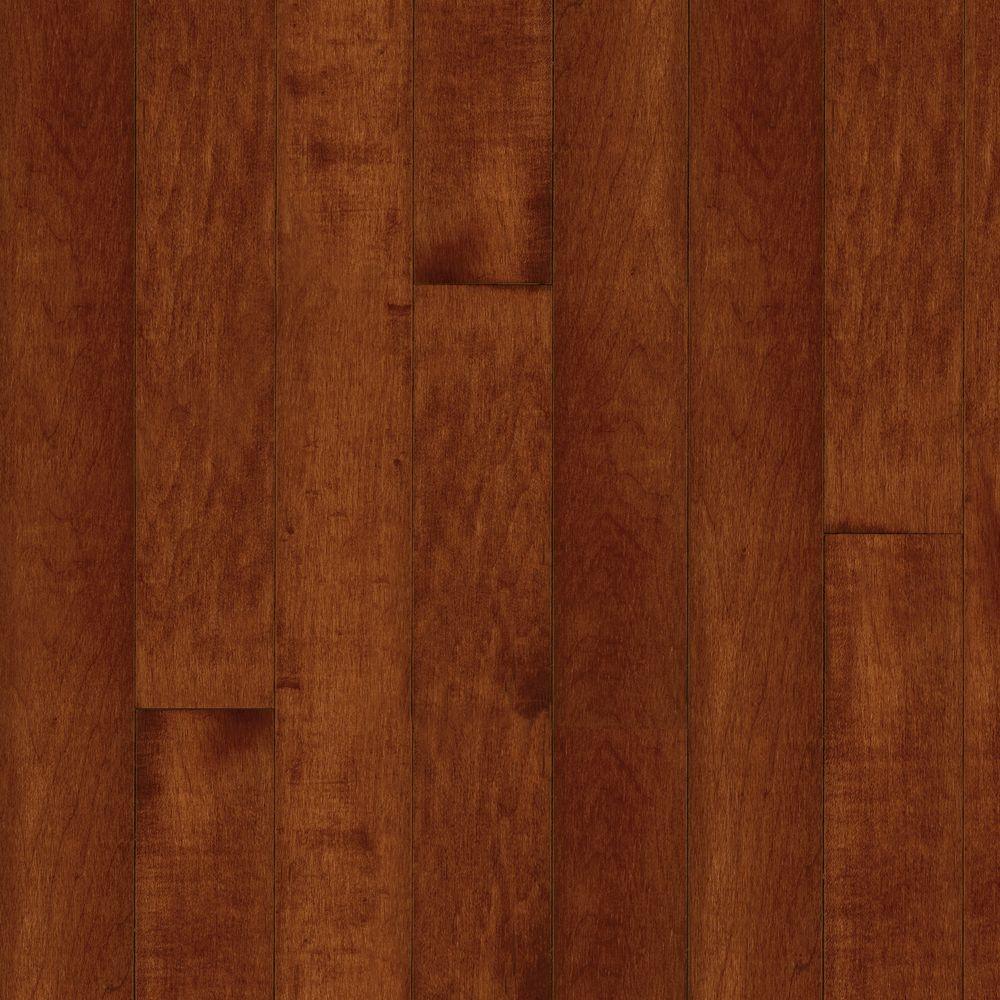 Bruce Natural Maple 3/4 in. Thick x 2-1/4 in. Wide x Varying Length Solid Hardwood Flooring (20 sq. ft. / case) - Super Arbor