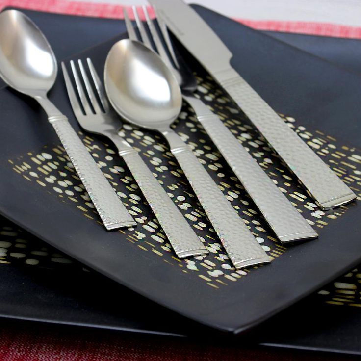 Prato 65-Piece Flatware Set with Wire Caddy (Service for 4)