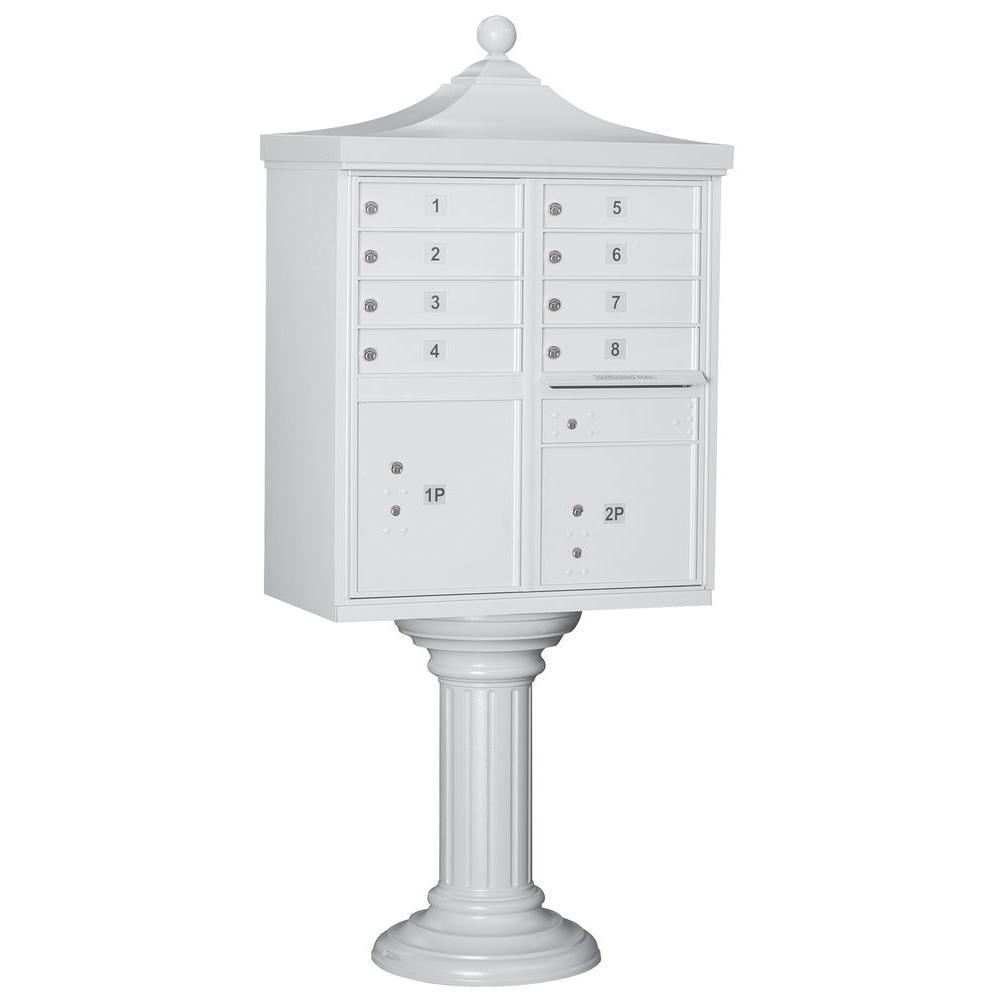 Regency Decorative 12-Compartment Post-Mount Cluster Box Unit - Super Arbor