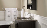 Moen Caldwell 24-in Mediterranean Bronze Wall Mount Double Towel Bar