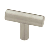 1-9/16 in. (40 mm) Champagne Bronze Bar Cabinet Knob (25-Pack) - Super Arbor