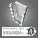 Whirlpool & Air Bath 30 in. x 60 in. Left-Hand Walk-In Bath with Roman Tub Filler and Cadet 3 FloWise Tall Height Toilet - Super Arbor
