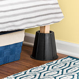 Black Bed Risers(Set of 4) - Super Arbor